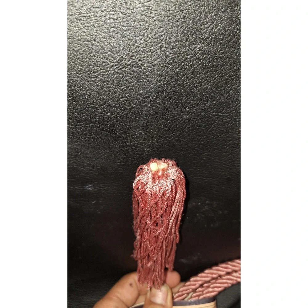 Home Trims Hosley Wired Rose Garland 6 Foot Vintage Pink Tassel Rope T10036